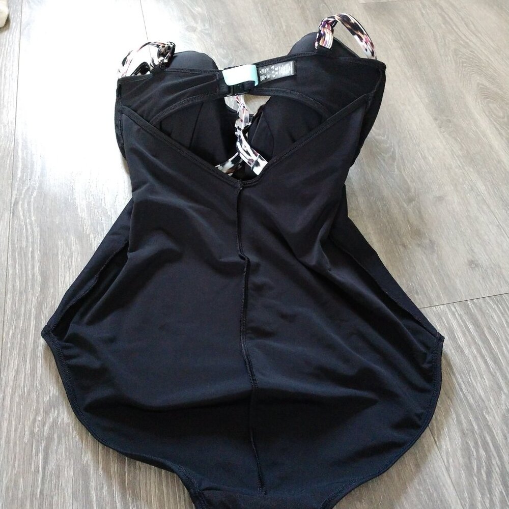 NWOT Panache Swim Florentine Sweetheart Belt Detail One Piece Swimsuit - Picture 11 of 13